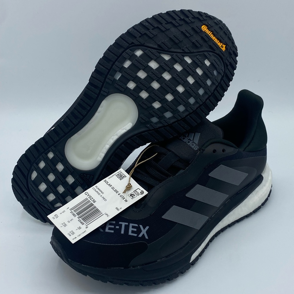 Adidas Solar Glide 4 Gore-Tex Black Running Shoes Waterproof